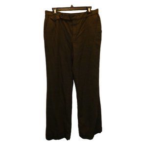 Women's Wool Green Slacks, Ralph Lauren, 14 Petite